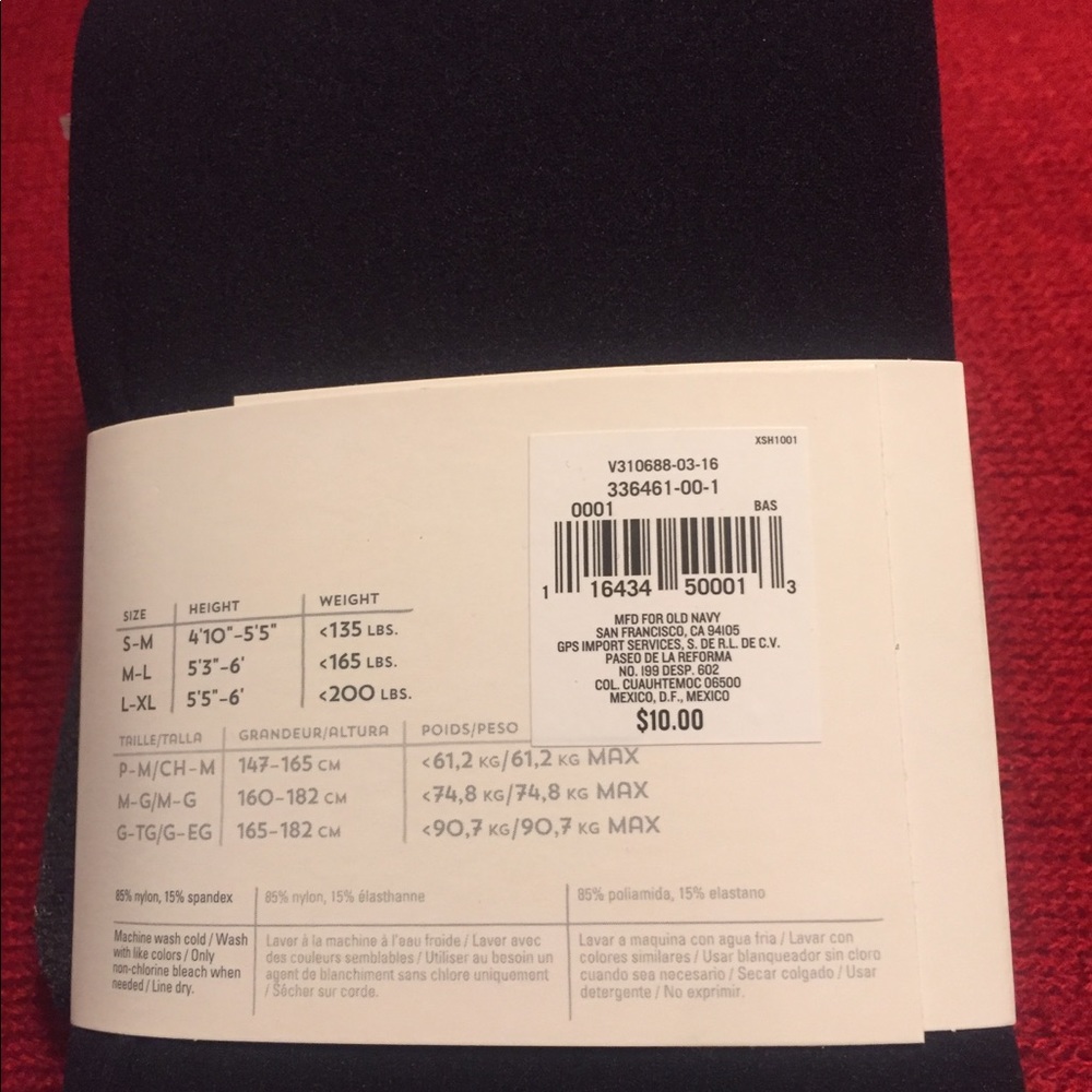 Two pairs of Old Navy tights. - Picture 5 of 5